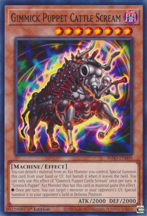 Gimmick Puppet Cattle Scream [INFO-EN009] Common Yu-Gi-Oh!