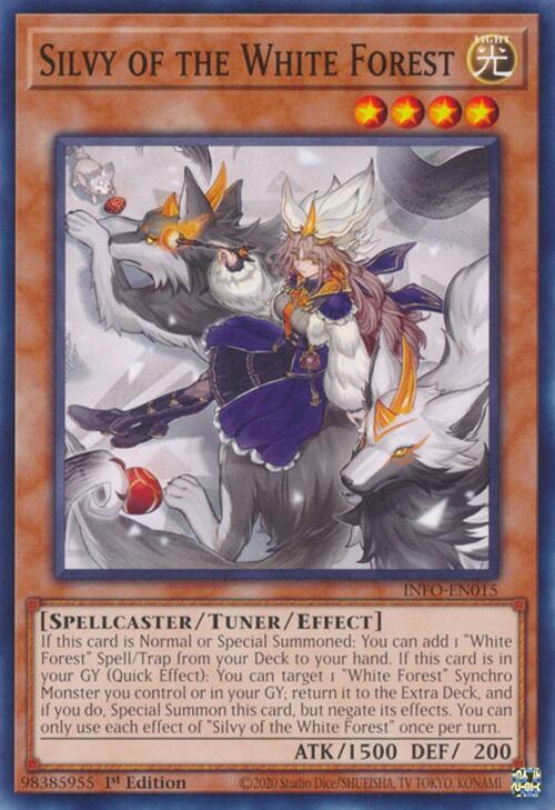 Silvy of the White Forest [INFO-EN015] Common Yu-Gi-Oh!