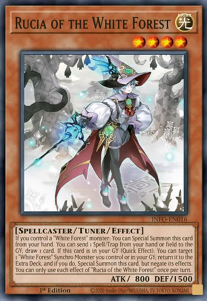 Rucia of the White Forest [INFO-EN016] Common Yu-Gi-Oh!