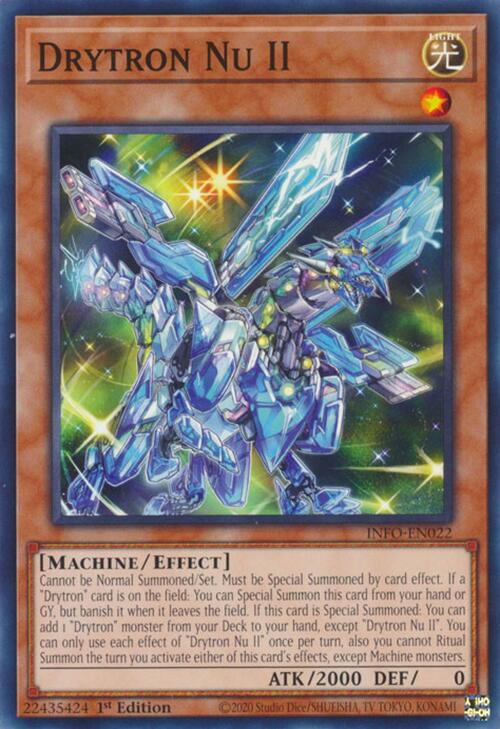 Drytron Nu II [INFO-EN022] Common Yu-Gi-Oh!