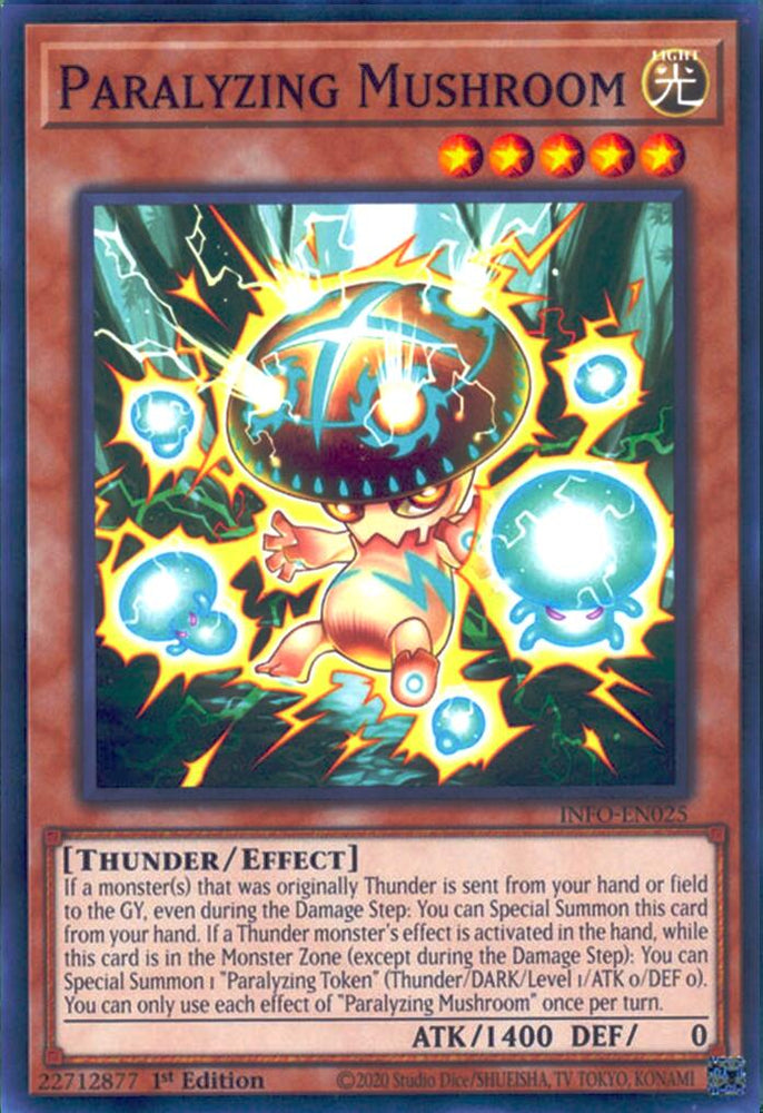 Paralyzing Mushroom [INFO-EN025] Common Yu-Gi-Oh!