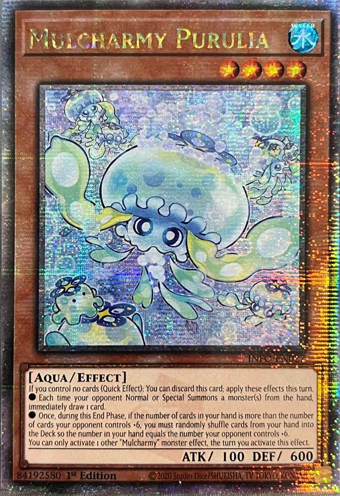 Mulcharmy Purulia (Quarter Century Secret Rare) [INFO-EN027] Quarter Century Secret Rare Yu-Gi-Oh!