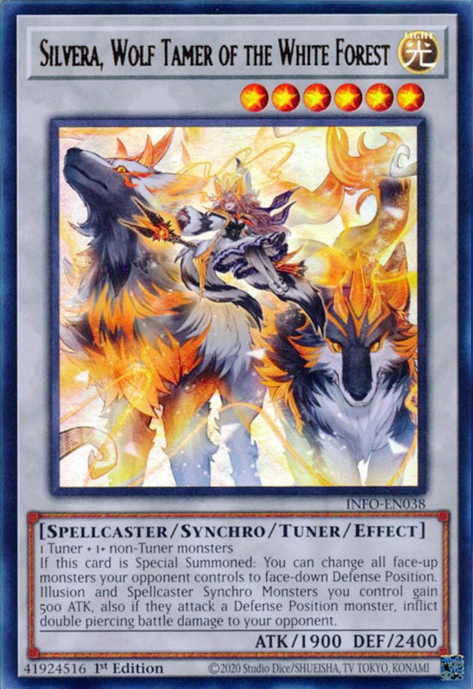 Silvera, Wolf Tamer of the White Forest [INFO-EN038] Ultra Rare Yu-Gi-Oh!