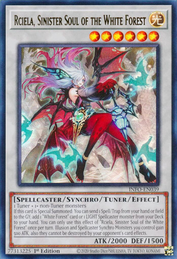 Rciela, Sinister Soul of the White Forest [INFO-EN039] Ultra Rare Yu-Gi-Oh!
