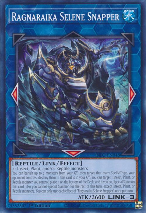 Ragnaraika Selene Snapper [INFO-EN048] Common Yu-Gi-Oh!
