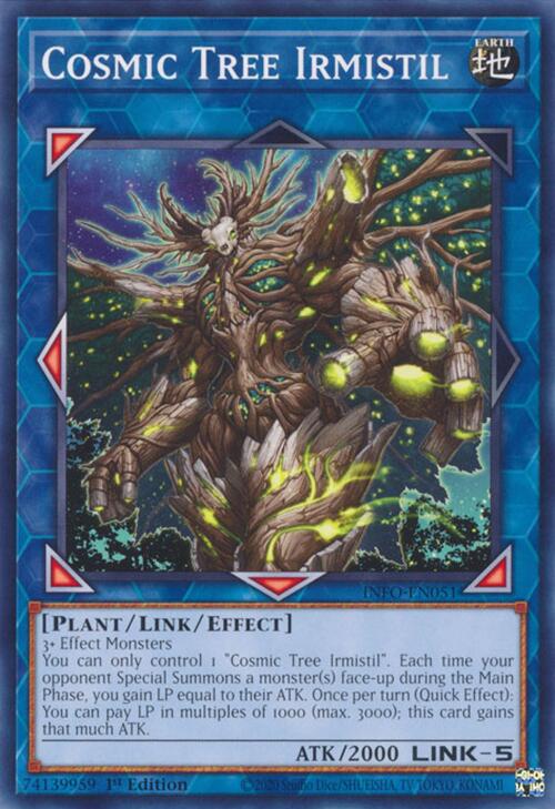 Cosmic Tree Irmistil [INFO-EN051] Common Yu-Gi-Oh!