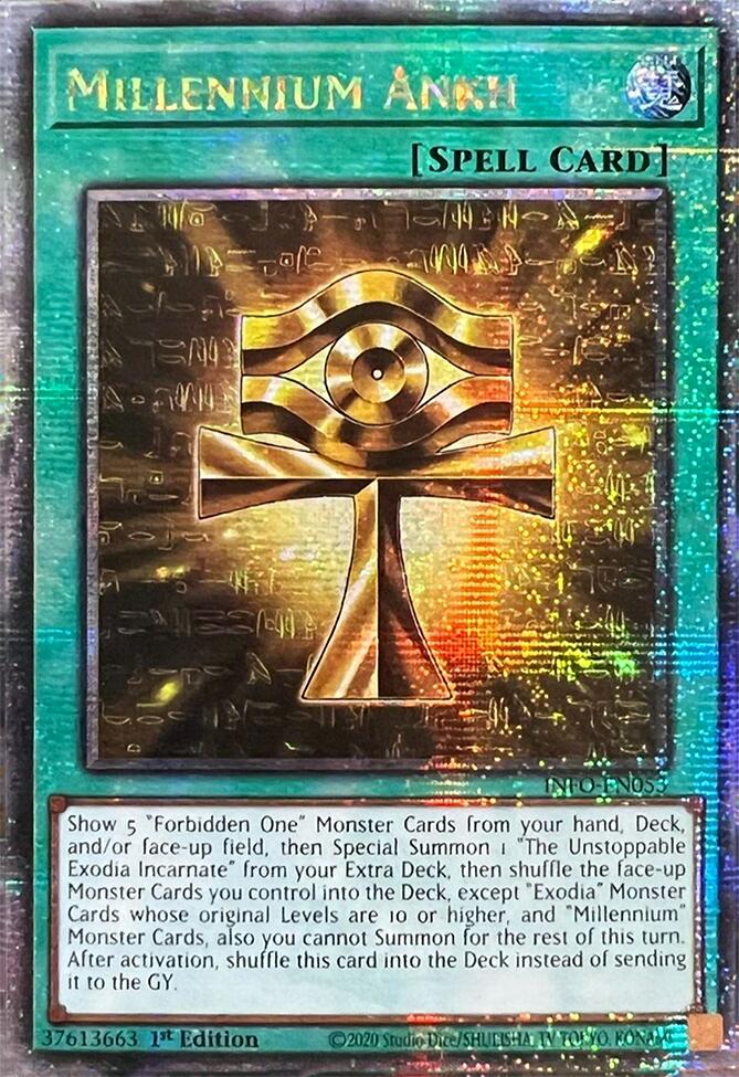 Millennium Ankh (Quarter Century Secret Rare) [INFO-EN053] Quarter Century Secret Rare Yu-Gi-Oh!