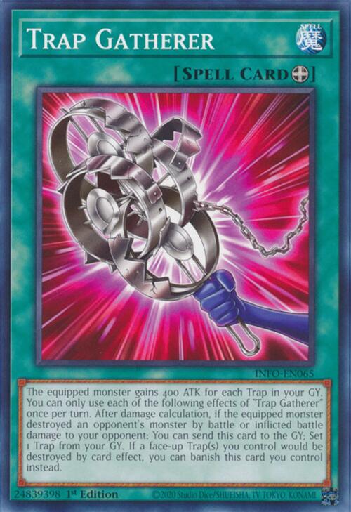 Trap Gatherer [INFO-EN065] Common Yu-Gi-Oh!