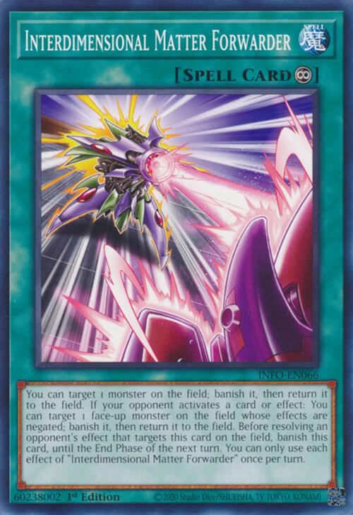Interdimensional Matter Forwarder [INFO-EN066] Common Yu-Gi-Oh!