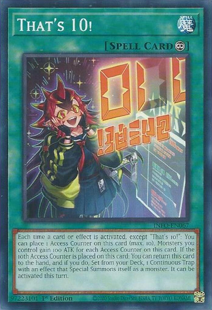 That's 10! [INFO-EN067] Common Yu-Gi-Oh!