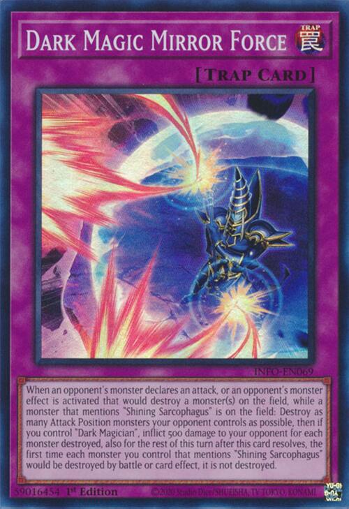 Dark Magic Mirror Force [INFO-EN069] Super Rare Yu-Gi-Oh!