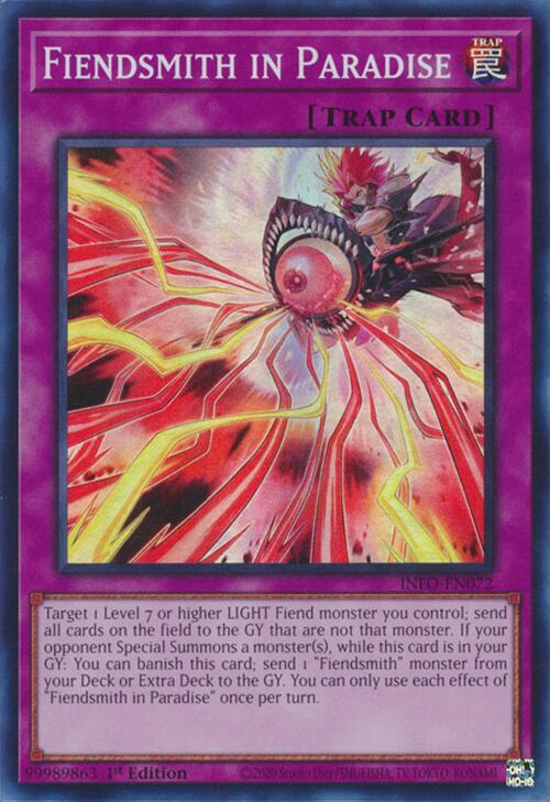 Fiendsmith in Paradise [INFO-EN072] Super Rare Yu-Gi-Oh!