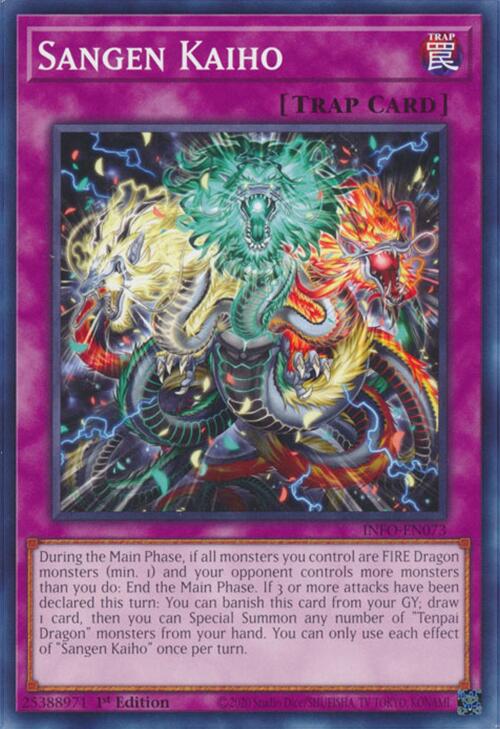 Sangen Kaiho [INFO-EN073] Common Yu-Gi-Oh!