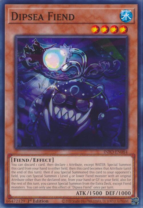 Dipsea Fiend [INFO-EN084] Common Yu-Gi-Oh!