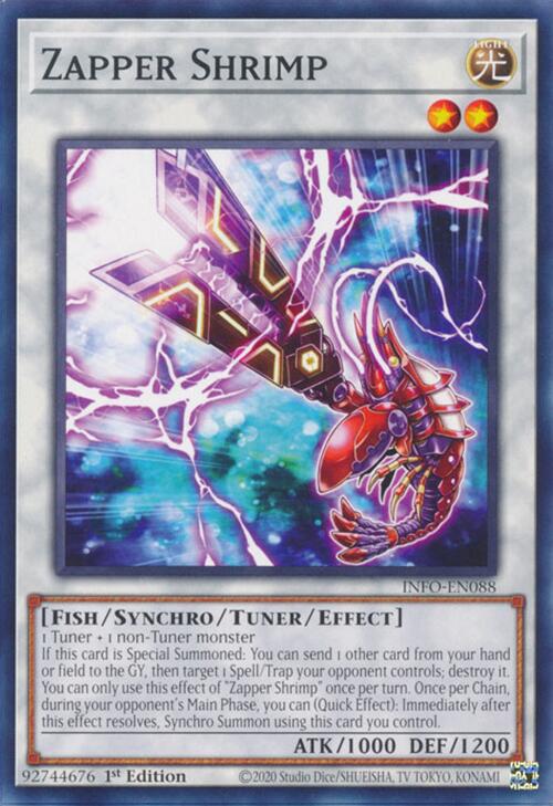 Zapper Shrimp [INFO-EN088] Common Yu-Gi-Oh!