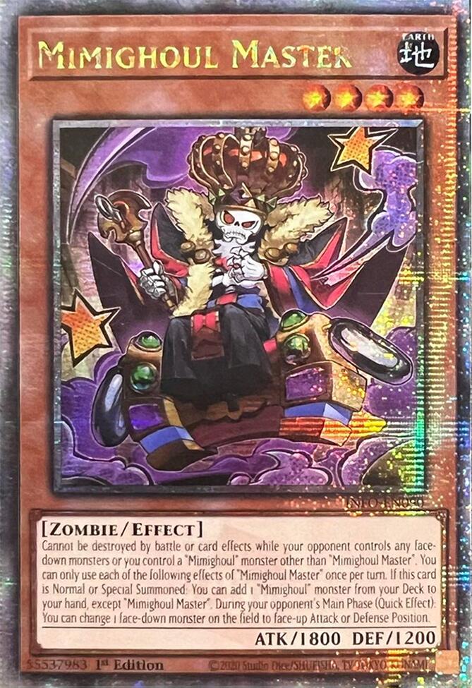 Mimighoul Master (Quarter Century Secret Rare) [INFO-EN090] Quarter Century Secret Rare Yu-Gi-Oh!