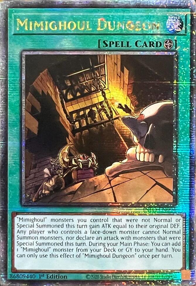 Mimighoul Dungeon (Quarter Century Secret Rare) [INFO-EN094] Quarter Century Secret Rare Yu-Gi-Oh!