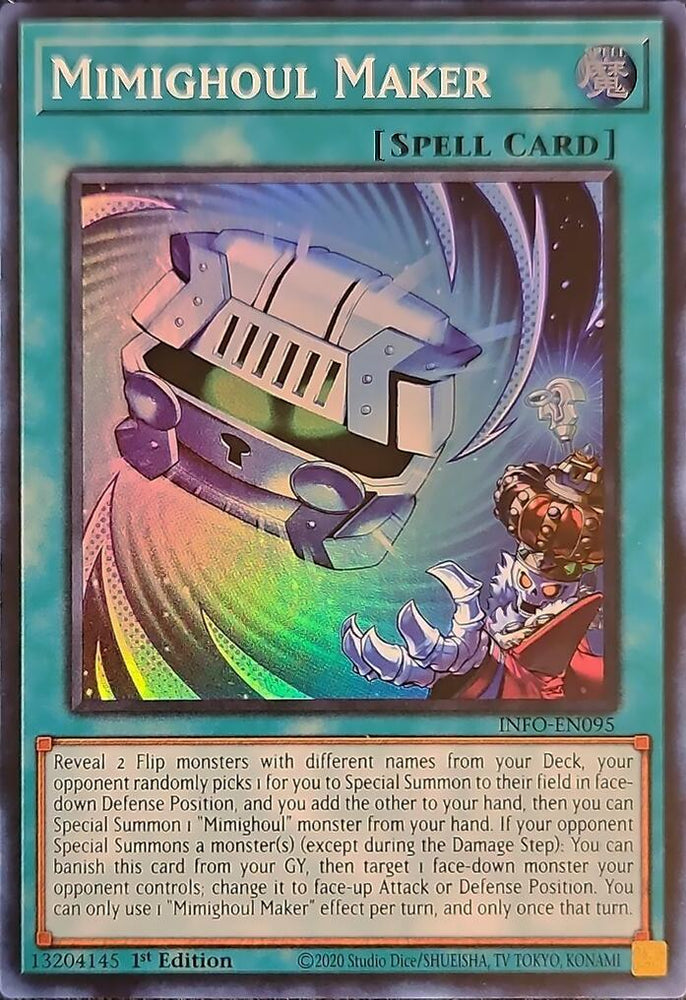Mimighoul Maker [INFO-EN095] Super Rare Yu-Gi-Oh!