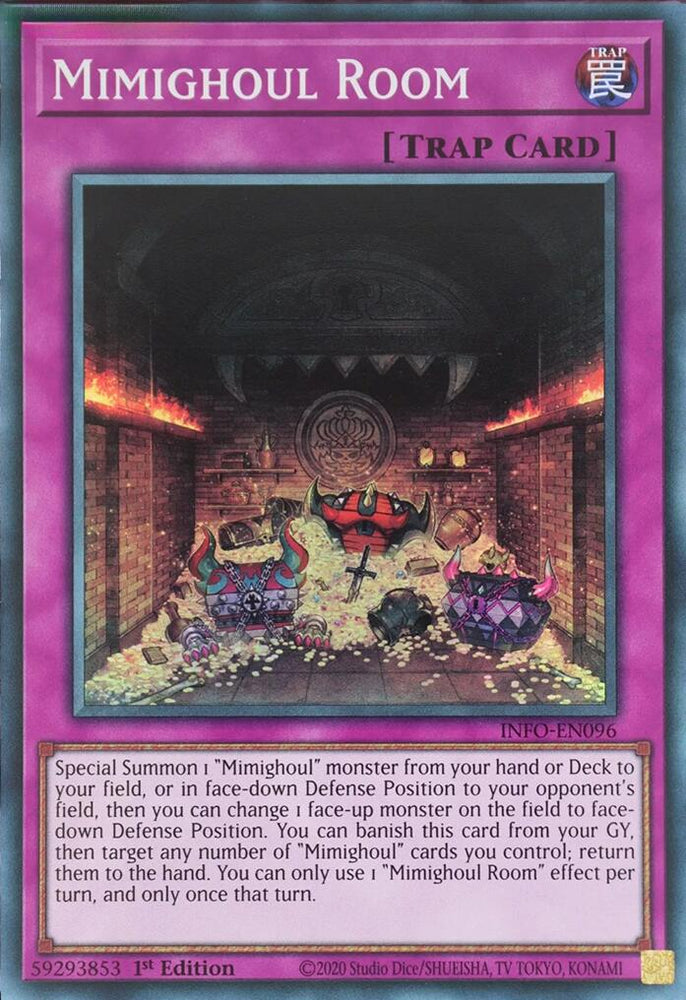 Mimighoul Room [INFO-EN096] Super Rare Yu-Gi-Oh!