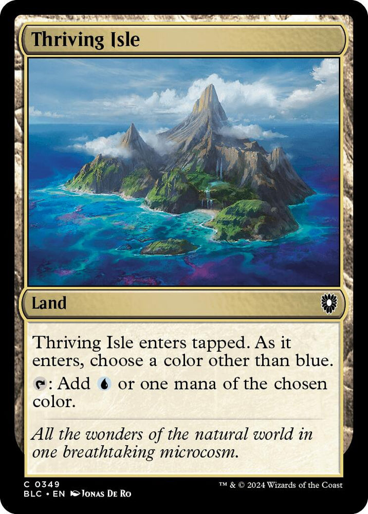 Thriving Isle [Bloomburrow Commander] Magic: The Gathering