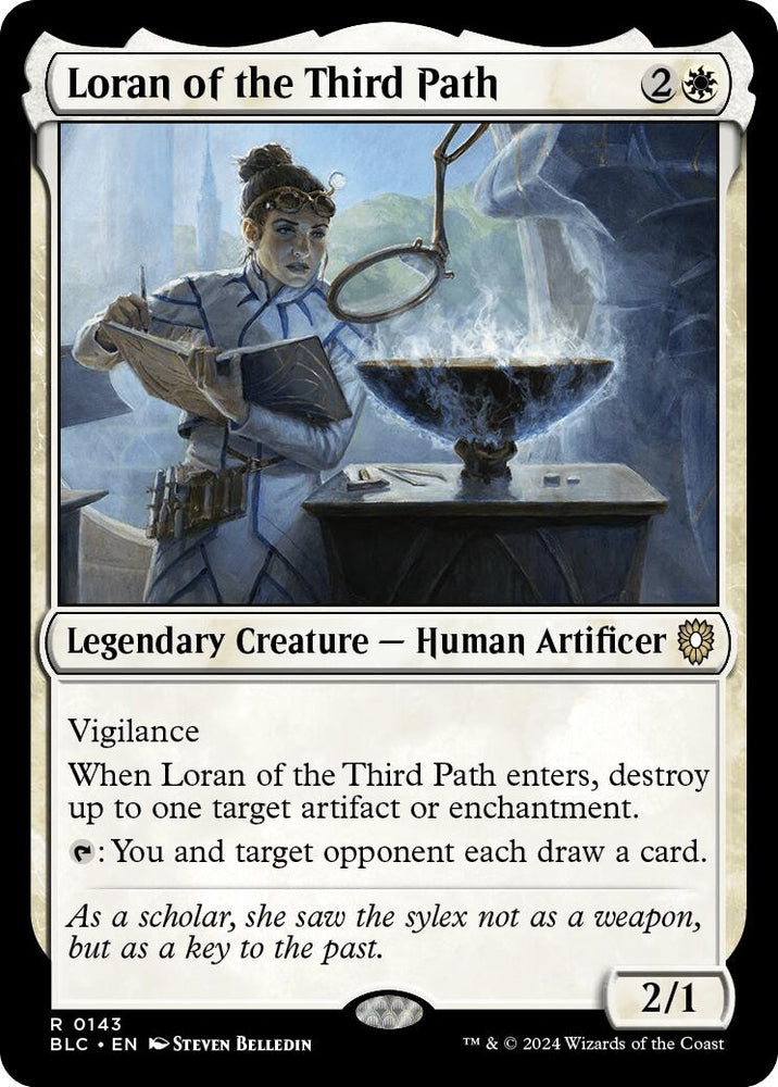 Loran of the Third Path [Bloomburrow Commander] Magic: The Gathering