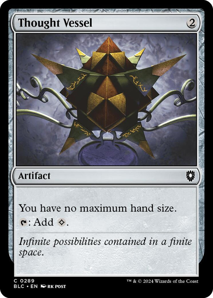 Thought Vessel [Bloomburrow Commander] Magic: The Gathering