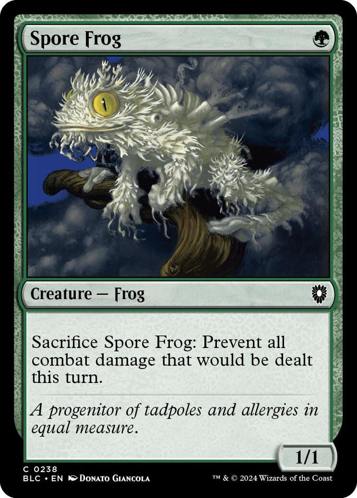 Spore Frog [Bloomburrow Commander] Magic: The Gathering