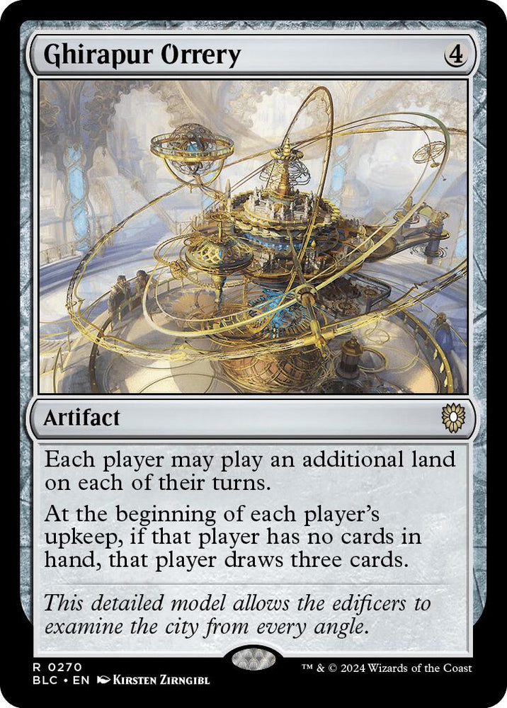 Ghirapur Orrery [Bloomburrow Commander] Magic: The Gathering