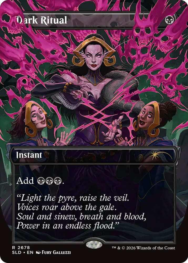 Dark Ritual (2678) [Secret Lair Drop Series] Magic: The Gathering