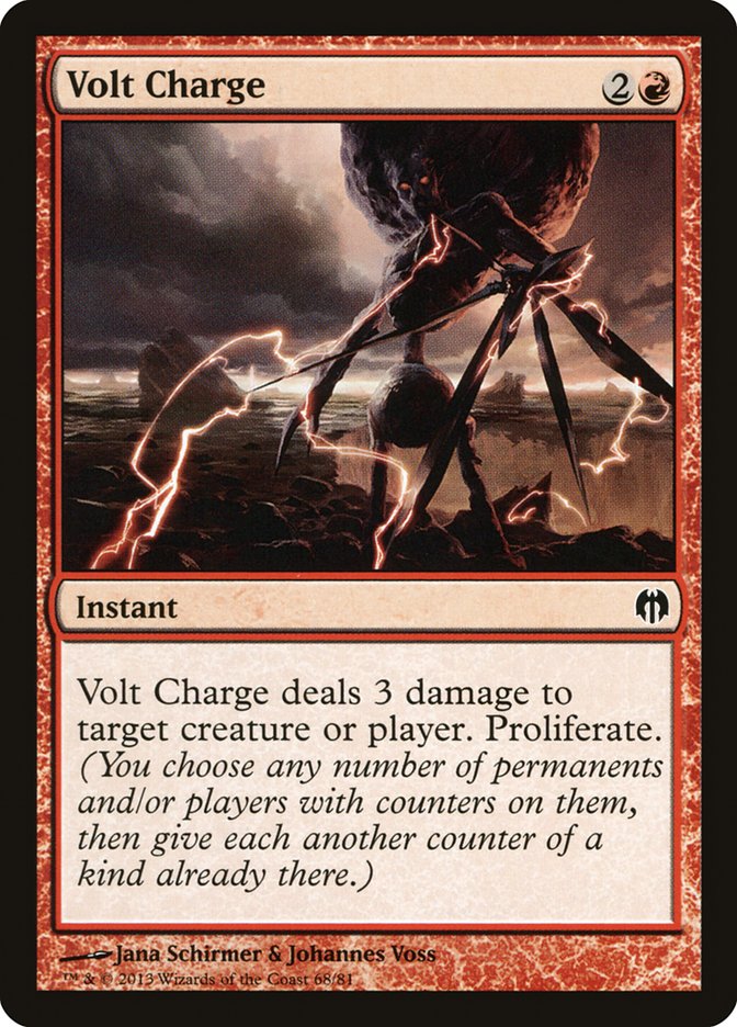 Volt Charge [Duel Decks: Heroes vs. Monsters] Magic: The Gathering