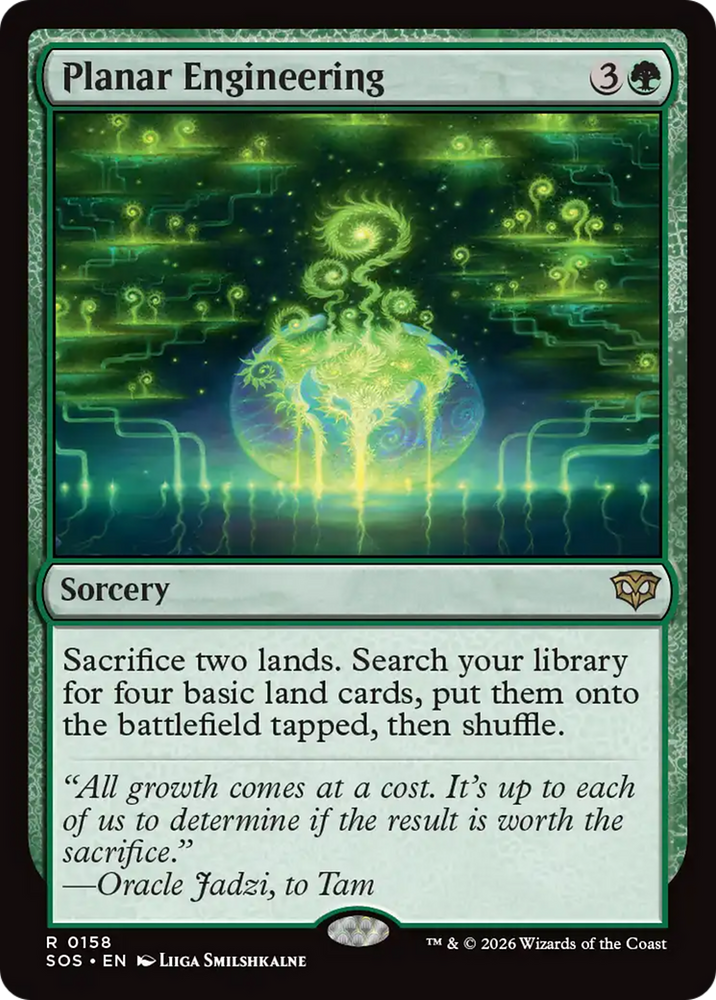 Planar Engineering [Secrets of Strixhaven] Magic: The Gathering