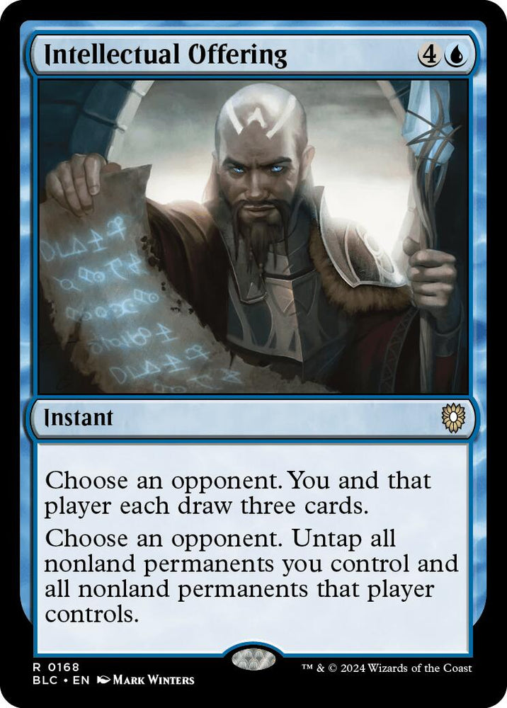 Intellectual Offering [Bloomburrow Commander] Magic: The Gathering