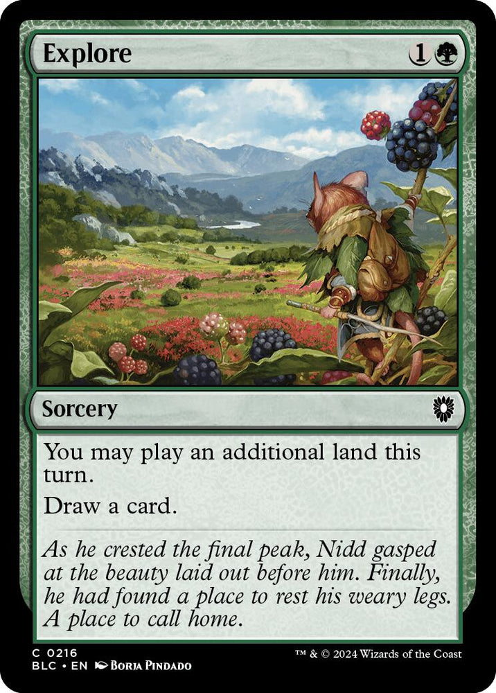 Explore [Bloomburrow Commander] Magic: The Gathering