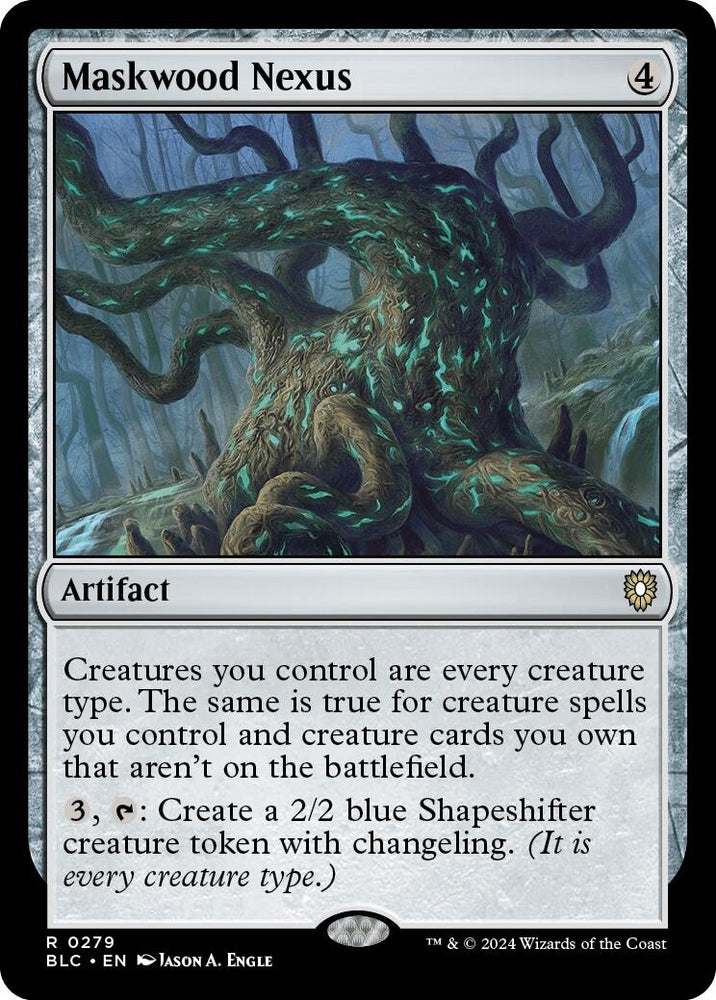 Maskwood Nexus [Bloomburrow Commander] Magic: The Gathering
