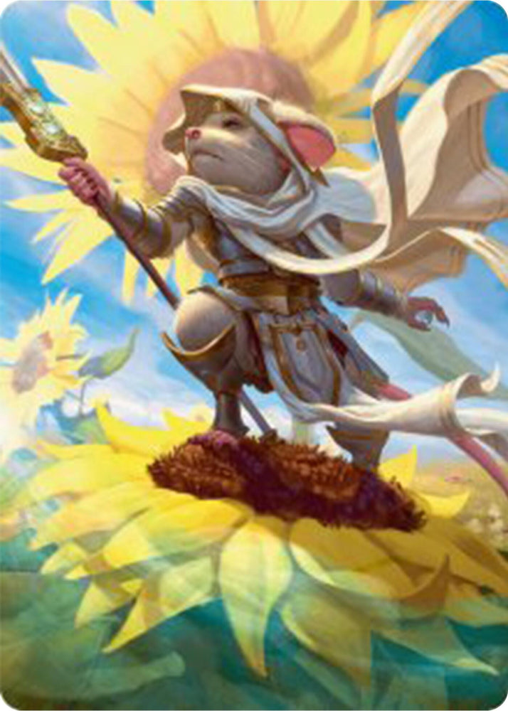 Elspeth, Sun's Champion Art Card [Bloomburrow Art Series] Magic: The Gathering
