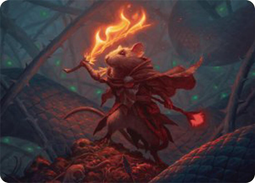 Emberheart Challenger Art Card [Bloomburrow Art Series] Magic: The Gathering