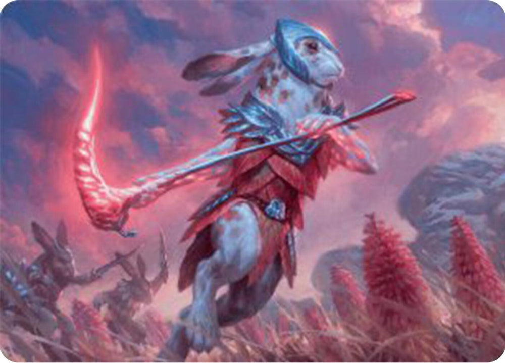 Baylen, the Haymaker Art Card [Bloomburrow Art Series] Magic: The Gathering