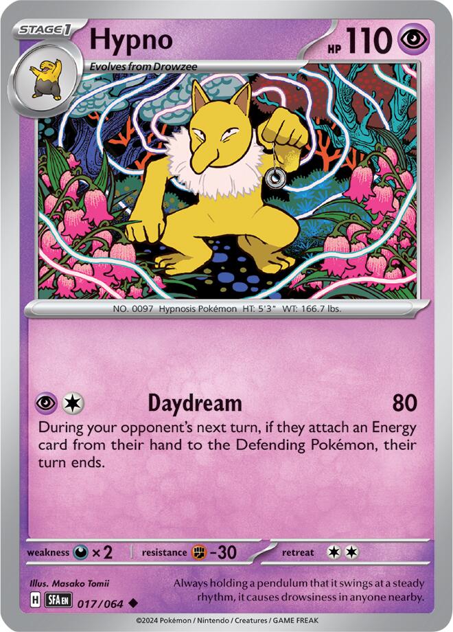 Hypno (017/064) [Scarlet & Violet: Shrouded Fable] Pokémon