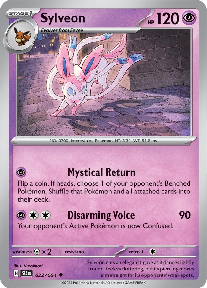 Sylveon (022/064) [Scarlet & Violet: Shrouded Fable] Pokémon