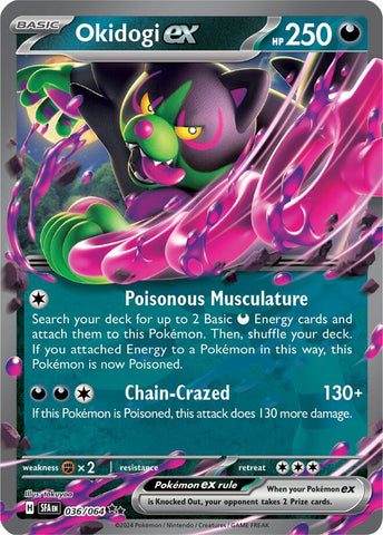Okidogi ex (036/064) [Scarlet & Violet: Shrouded Fable] Pokémon