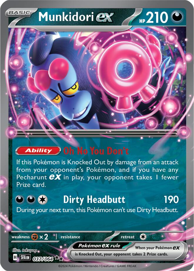 Munkidori ex (037/064) [Scarlet & Violet: Shrouded Fable] Pokémon