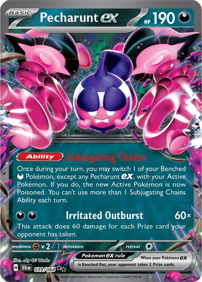 Pecharunt ex (039/064) [Scarlet & Violet: Shrouded Fable] Pokémon