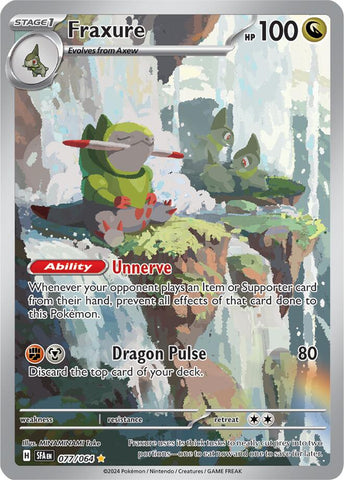 Fraxure (077/064) [Scarlet & Violet: Shrouded Fable] Pokémon