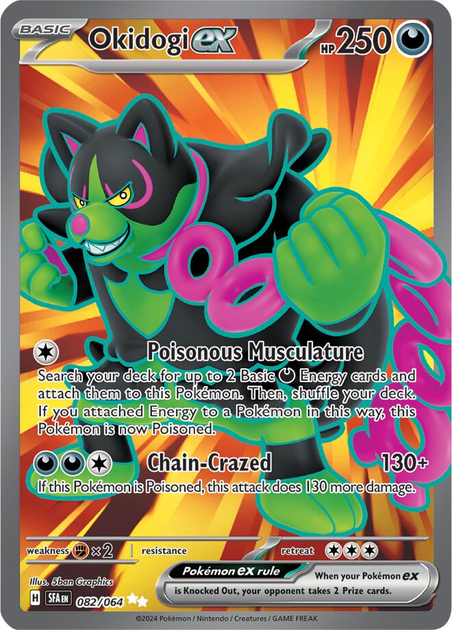 Okidogi ex (082/064) [Scarlet & Violet: Shrouded Fable] Pokémon