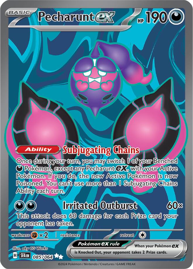 Pecharunt ex (085/064) [Scarlet & Violet: Shrouded Fable] Pokémon