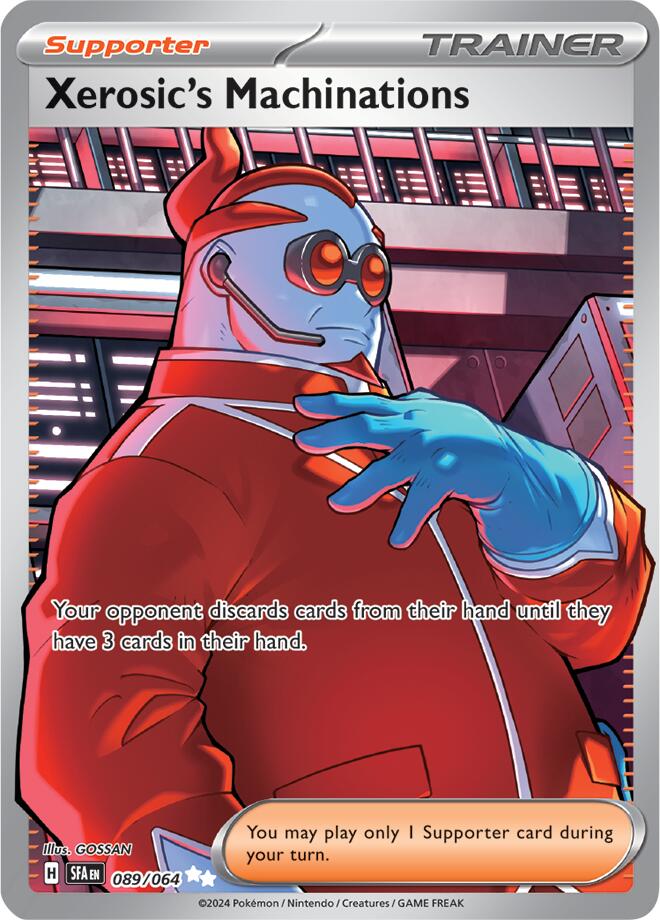 Xerosic's Machinations (089/064) [Scarlet & Violet: Shrouded Fable] Pokémon