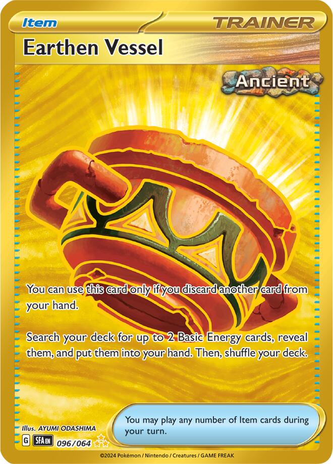 Earthen Vessel (096/064) [Scarlet & Violet: Shrouded Fable] Pokémon