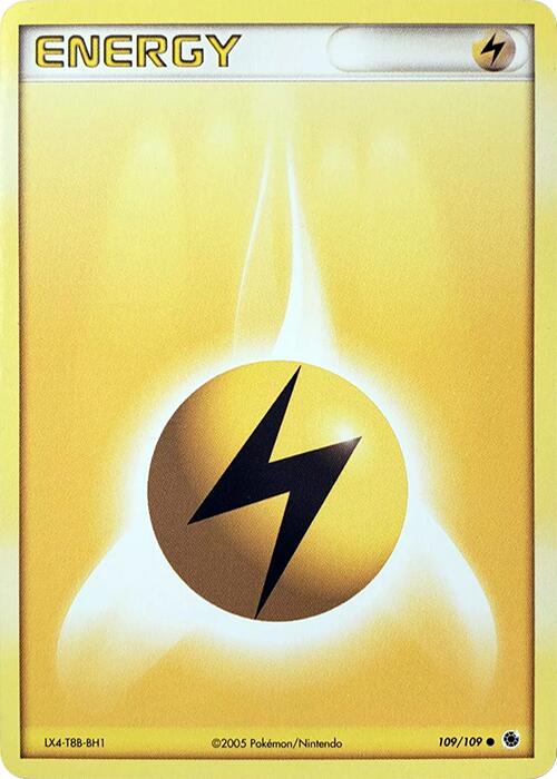 Lightning Energy (109/109) (Theme Deck Exclusive) [EX: Ruby & Sapphire] Pokémon