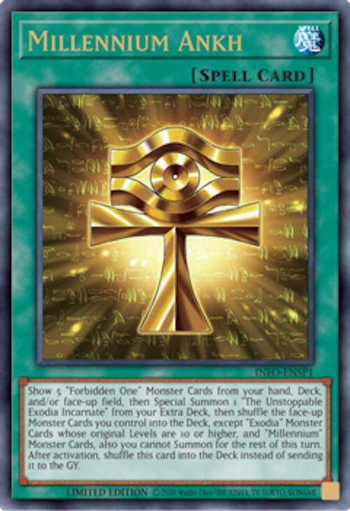 Millennium Ankh (INFO-ENSP1) [INFO-ENSP1] Secret Rare Yu-Gi-Oh!