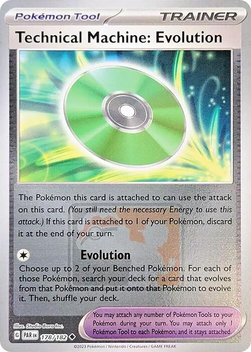 Technical Machine: Evolution (178/182) (2024 League Promo) [League & Championship Cards] Pokémon